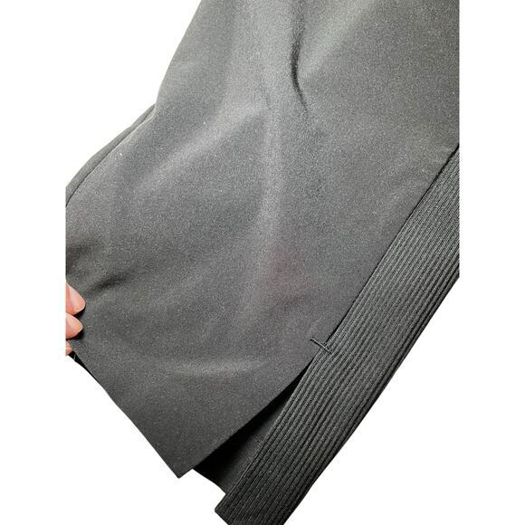 Athleta Women 0 Brooklyn Mid Rise‎ Ankle Pant Black Jogger Trouser Travel Pants - Picture 9 of 13